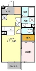 レセンテシードの物件間取画像